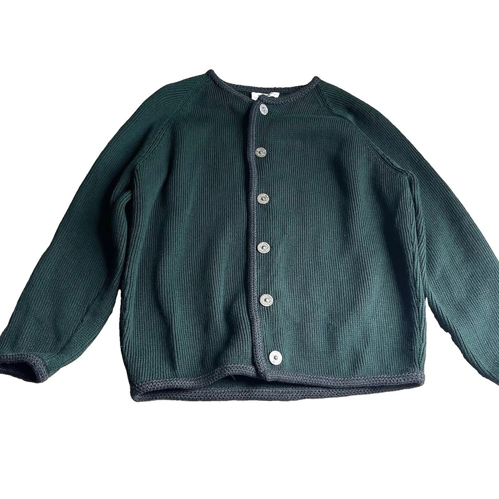 Sport Alm Sportalm XL 100% Wool Cardigan Sweater  Kitzbohel-Tirol Button Hunter